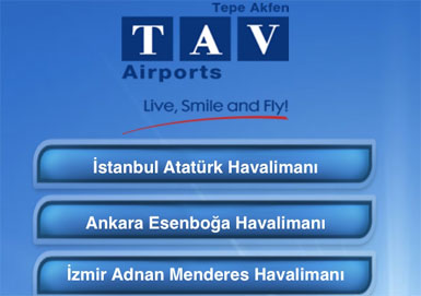 Havalimanındaki sanal rehber, TAV Mobile... 
