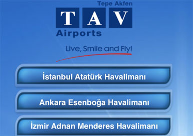 Havalimanındaki sanal rehber, TAV Mobile... 