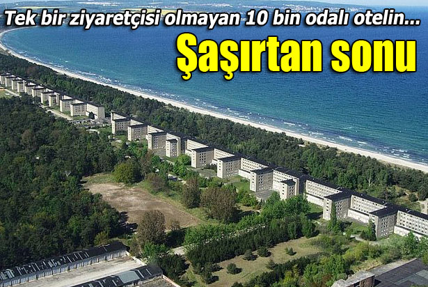 Tek bir misafiri bile olmayan 10 bin odalı otel