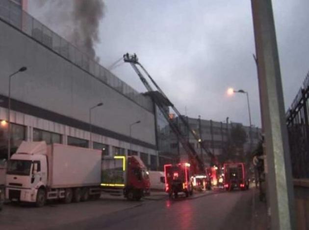 Titanic Business Bayrampaşa'da yangın