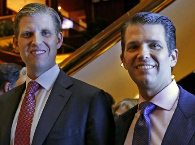 Trump'ın oğulları yeni otel zinciri kuruyor