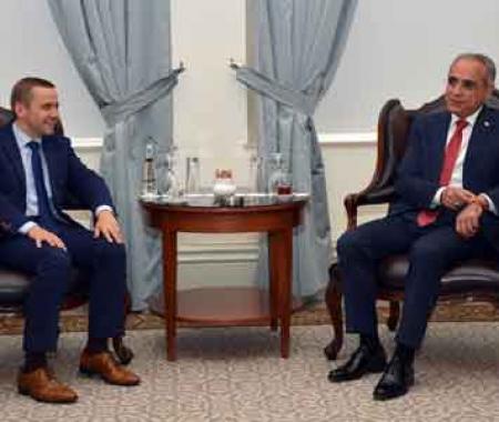 Turizm Bakanı Topçu RTK Başkanı Bösl’i kabul etti