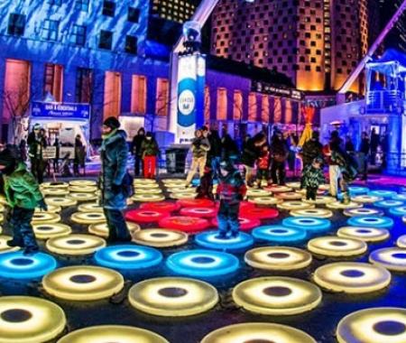 Türkiye'nin ilk ışık festivali Zorlu'da