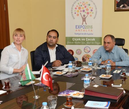 Türkmenistan da EXPO 2016’da