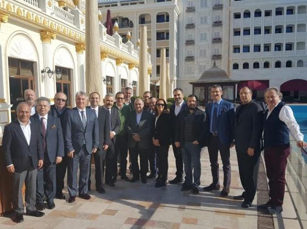 TÜROFED’in yeni yönetimi görev dağılımı yaptı