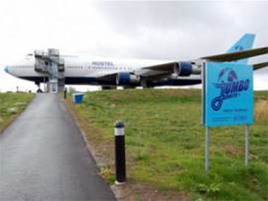 Dev Boeing 747 otel yapıldı...