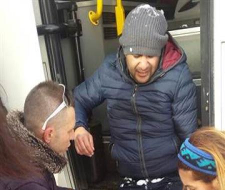 Uludağ'da tatilcilerin üzerine çığ düştü