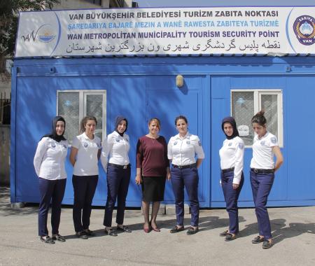 Van Belediyesi Turizm Zabıta Ekibi kurdu