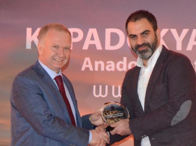 Yılın Turizm Yatırımı Ödülü Dinler Hotels’in
