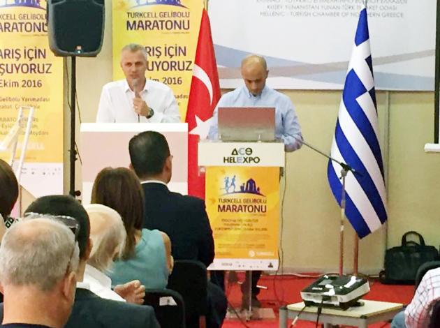 Yunanistan'da Gelibolu Maratonunu tanıttılar
